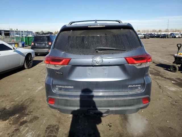  TOYOTA HIGHLANDER 2019 Granatowy