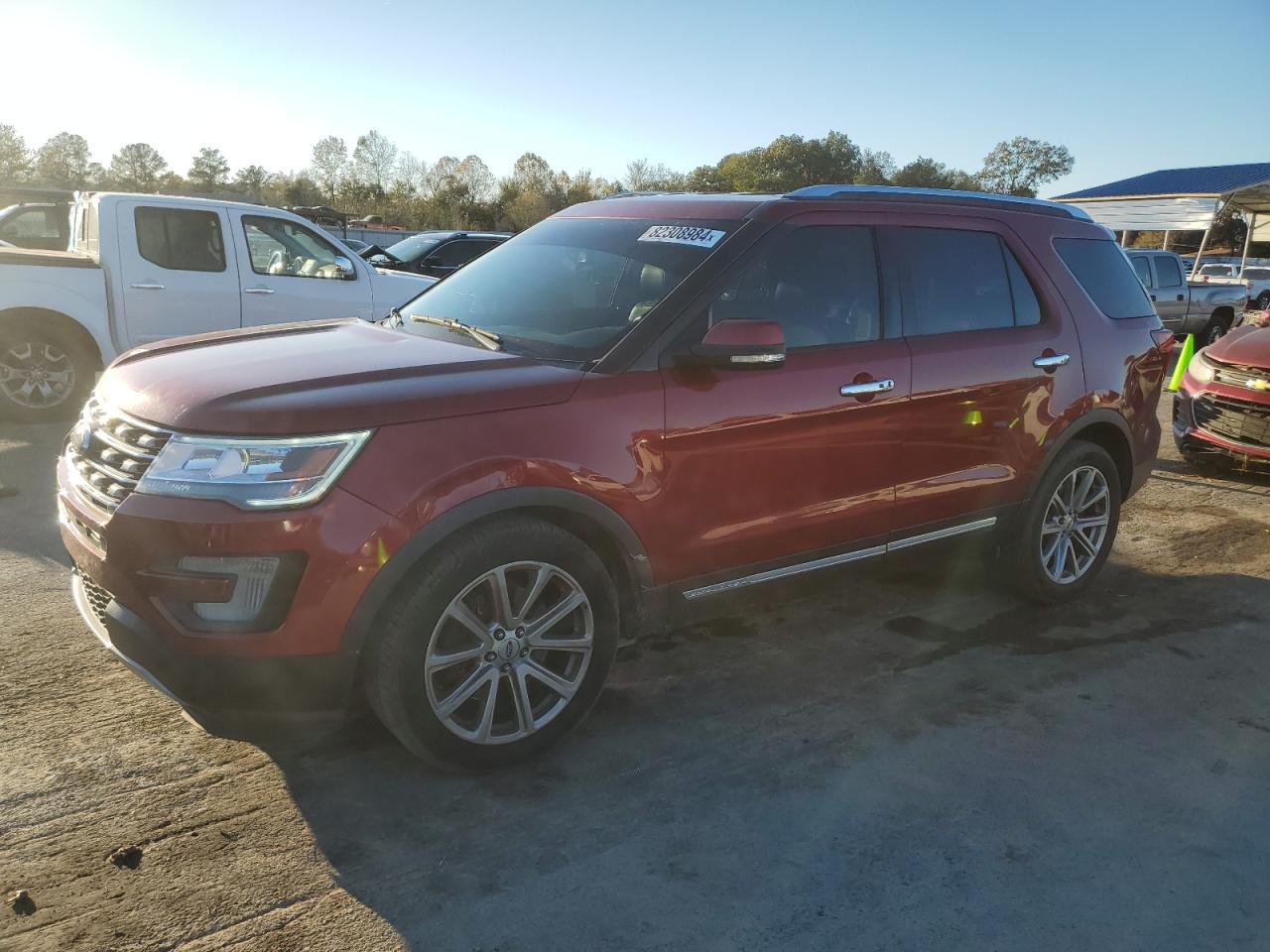 2017 Ford Explorer Limited продається в Florence, MS - Rear End