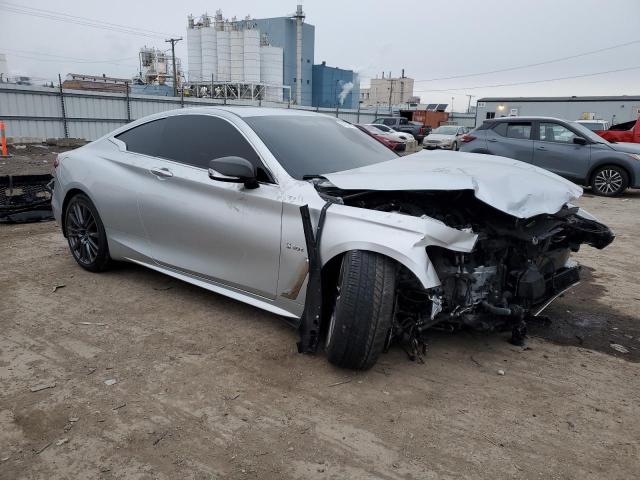  INFINITI Q60 2017 Серебристый