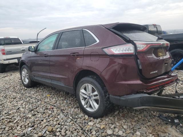  FORD EDGE 2017 Бордовий