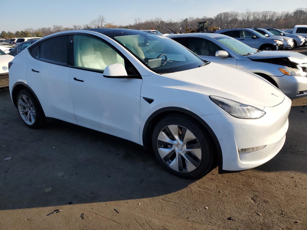 VIN 5YJYGAEE4MF238191 2021 TESLA MODEL Y no.4