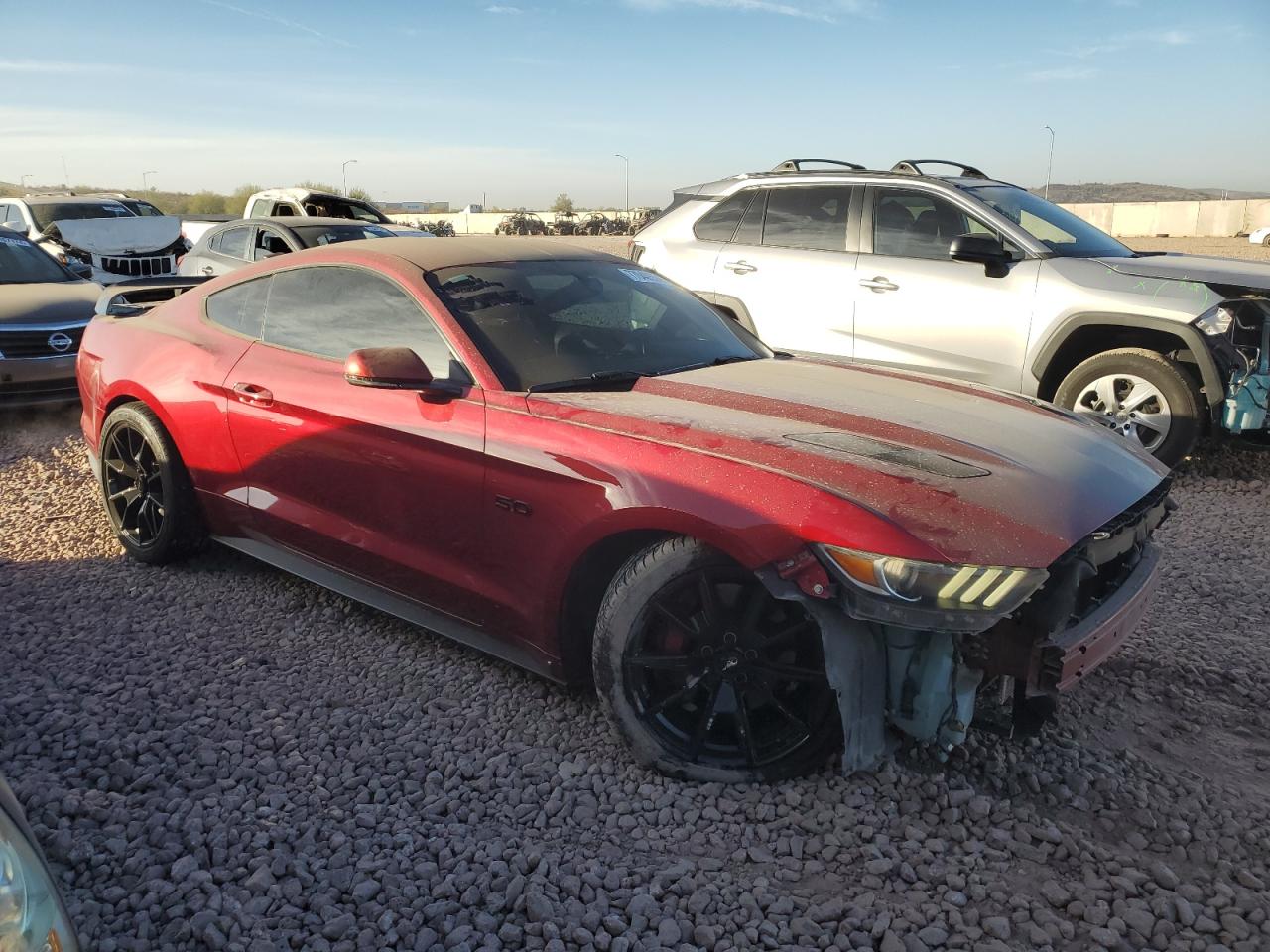 VIN 1FA6P8CF7H5340092 2017 FORD MUSTANG no.4