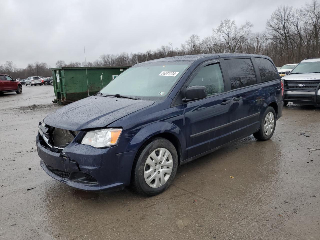 VIN 2C4RDGBG5GR176508 2016 DODGE CARAVAN no.1