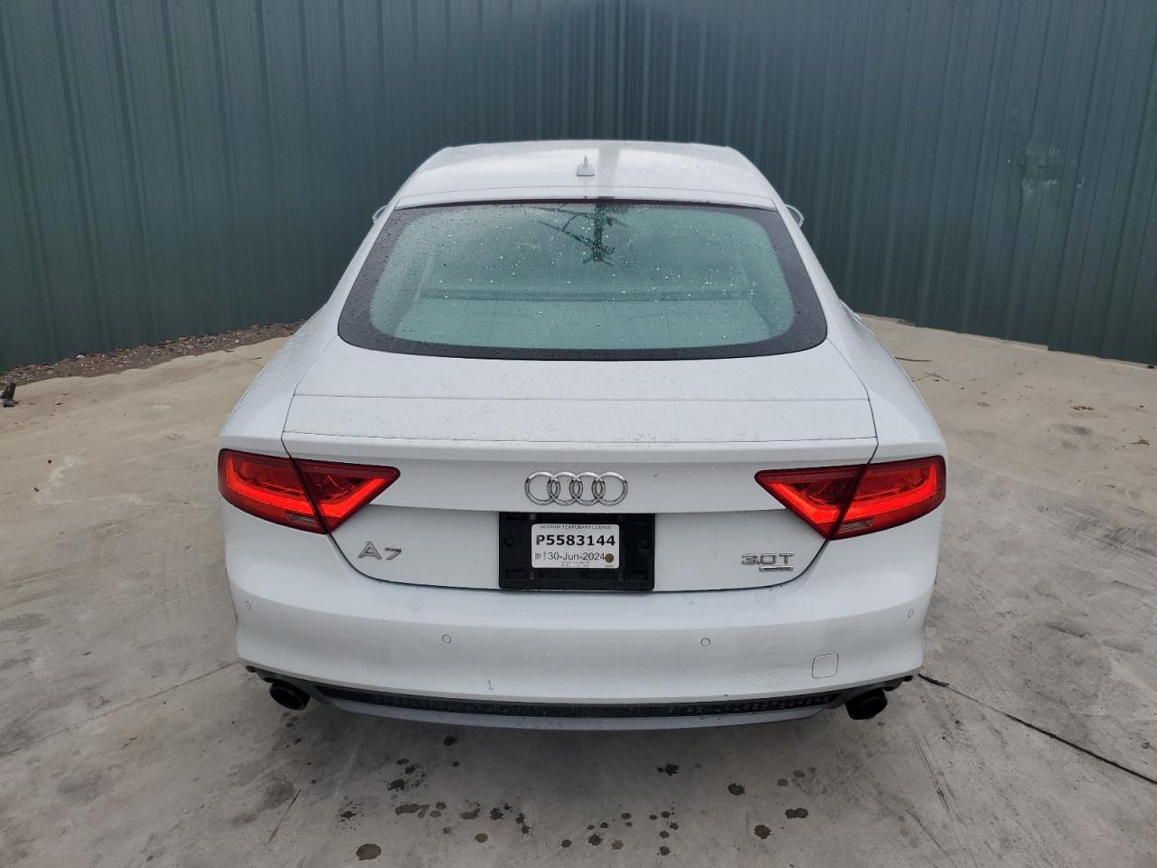 VIN WAU2GAFCXFN062154 2015 AUDI A7 no.6