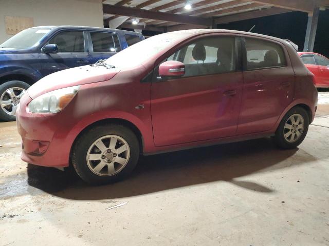  MITSUBISHI MIRAGE 2015 Czerwony