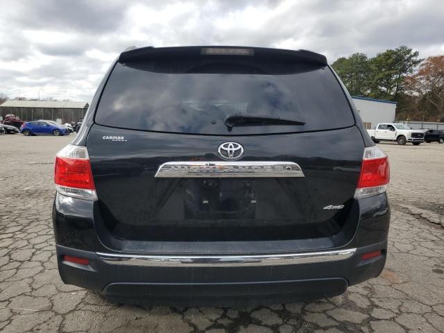  TOYOTA HIGHLANDER 2012 Чорний