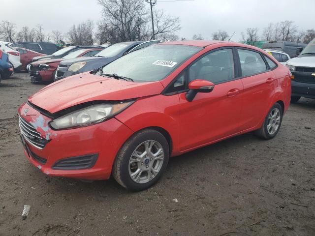 Sedans FORD FIESTA 2015 Red