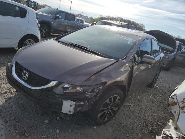 2015 Honda Civic Ex de vânzare în Montgomery, AL - Front End