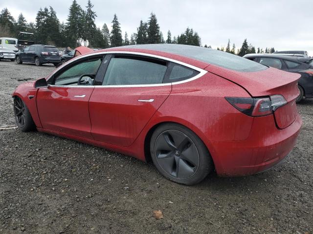  TESLA MODEL 3 2018 Czerwony