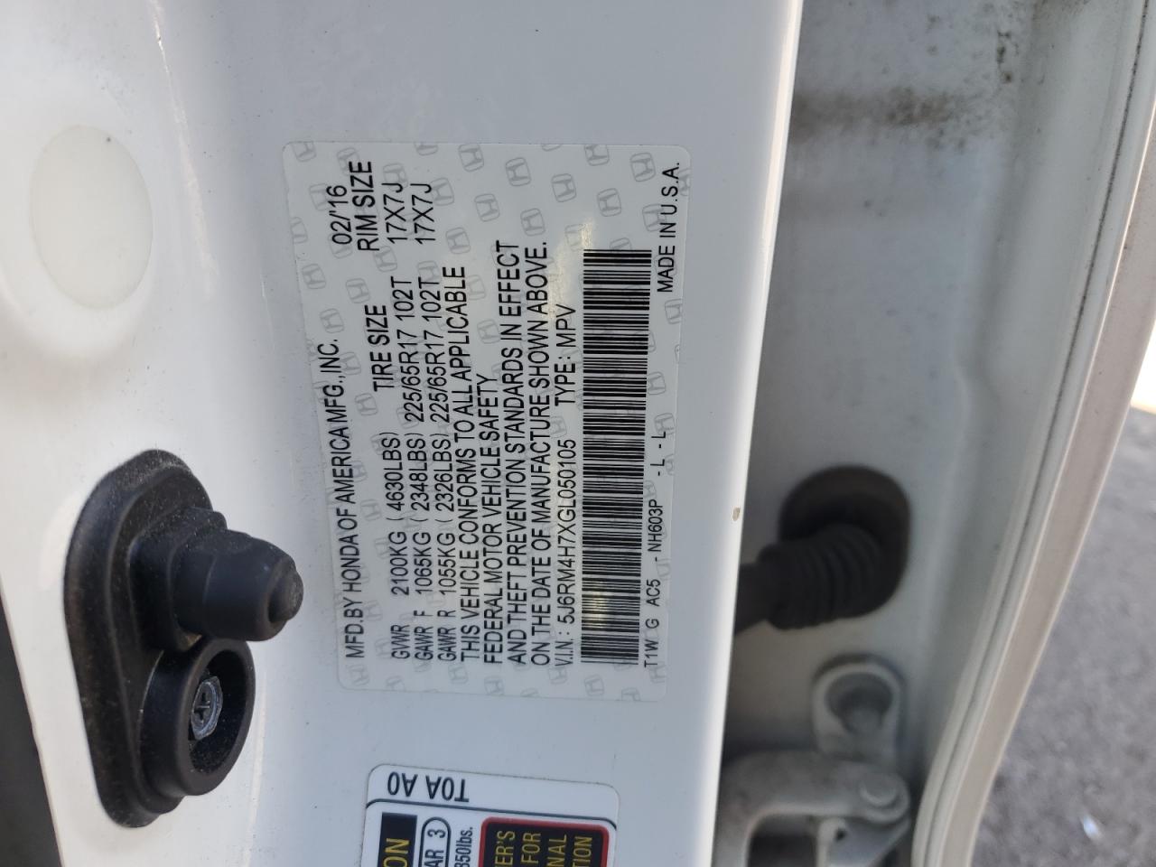 2016 Honda CR-V - Image 15