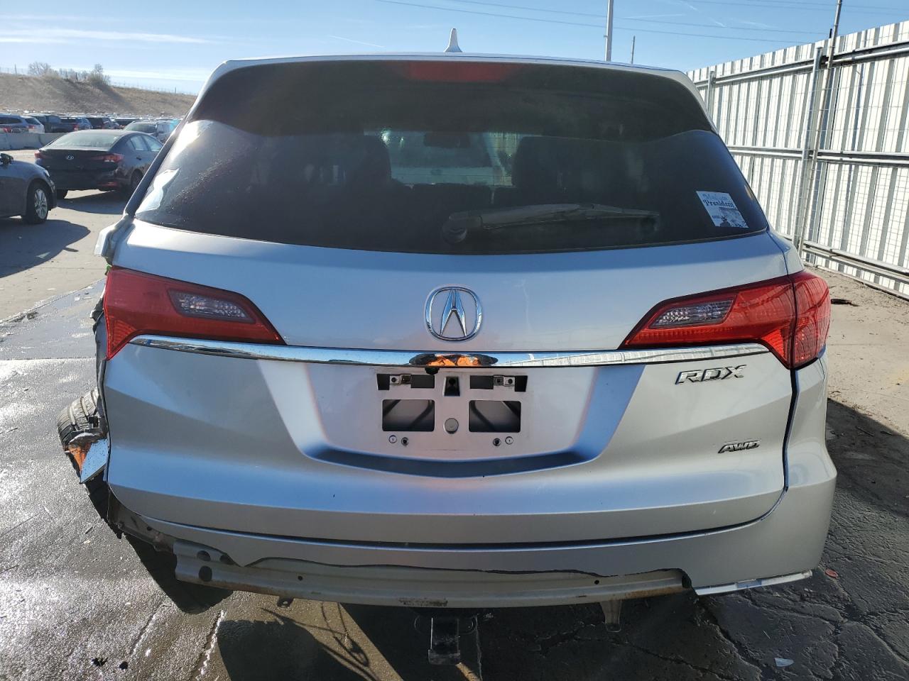 VIN 5J8TB4H34DL001669 2013 ACURA RDX no.6