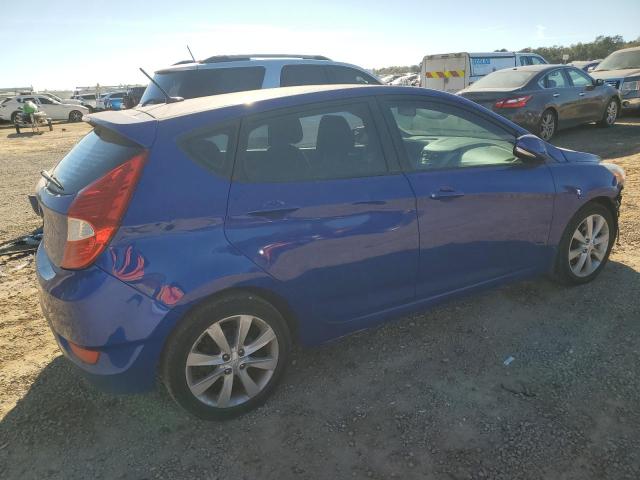 Hatchbacks HYUNDAI ACCENT 2014 Blue