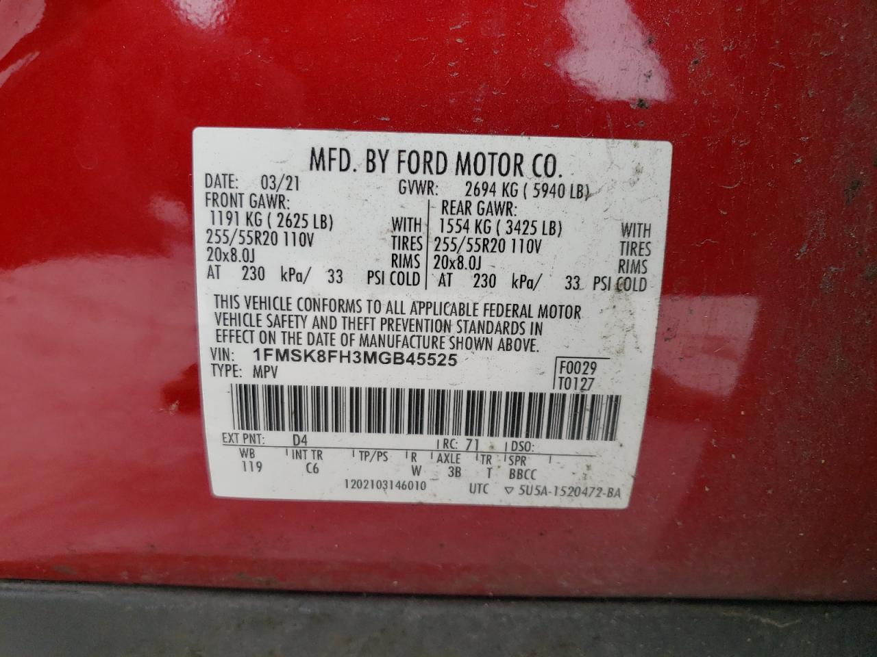 2021 Ford Explorer - Image 13