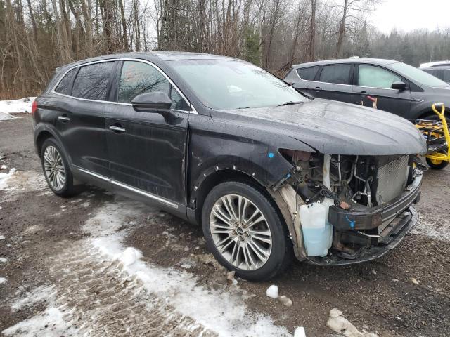  LINCOLN MKX 2018 Черный