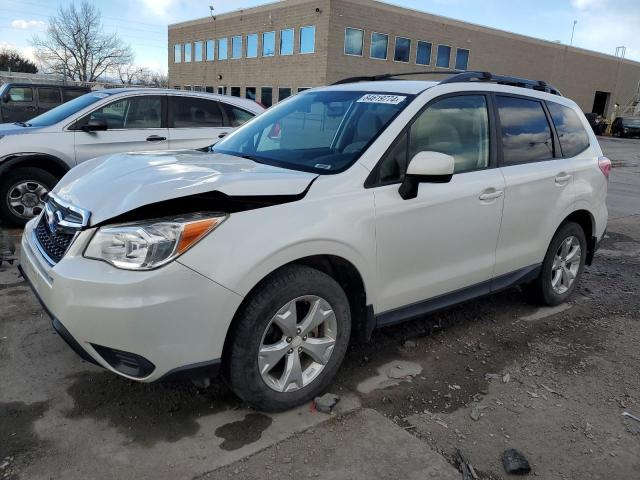  SUBARU FORESTER 2014 Белы