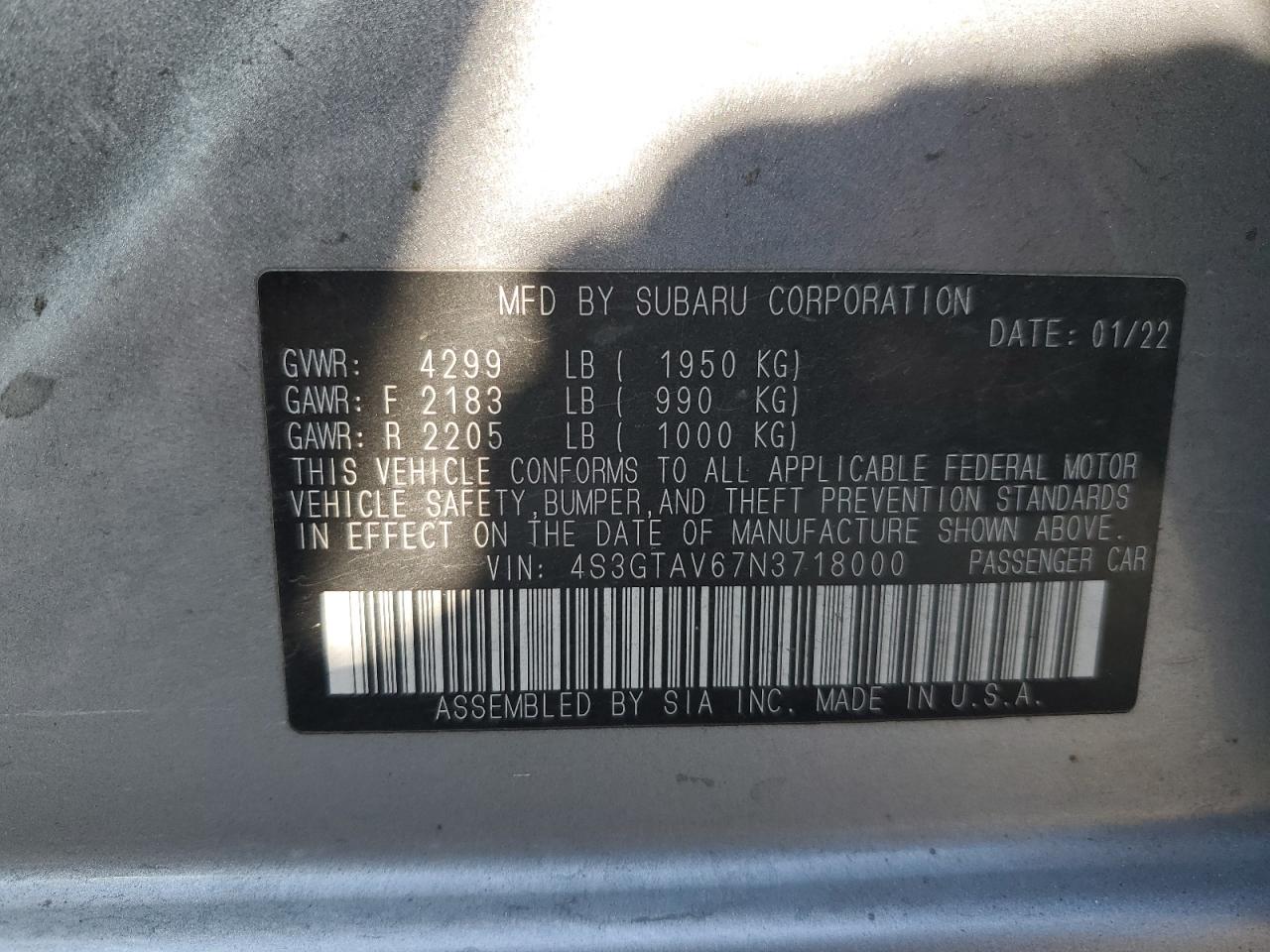 2022 Subaru Impreza - Image 12