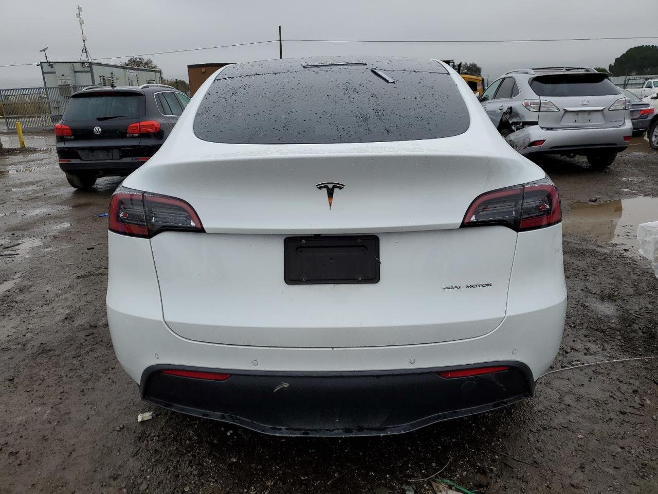 VIN 5YJYGDEE7MF295647 2021 TESLA MODEL Y no.6