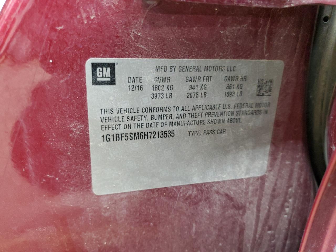 2017 Chevrolet Cruze - Image 14