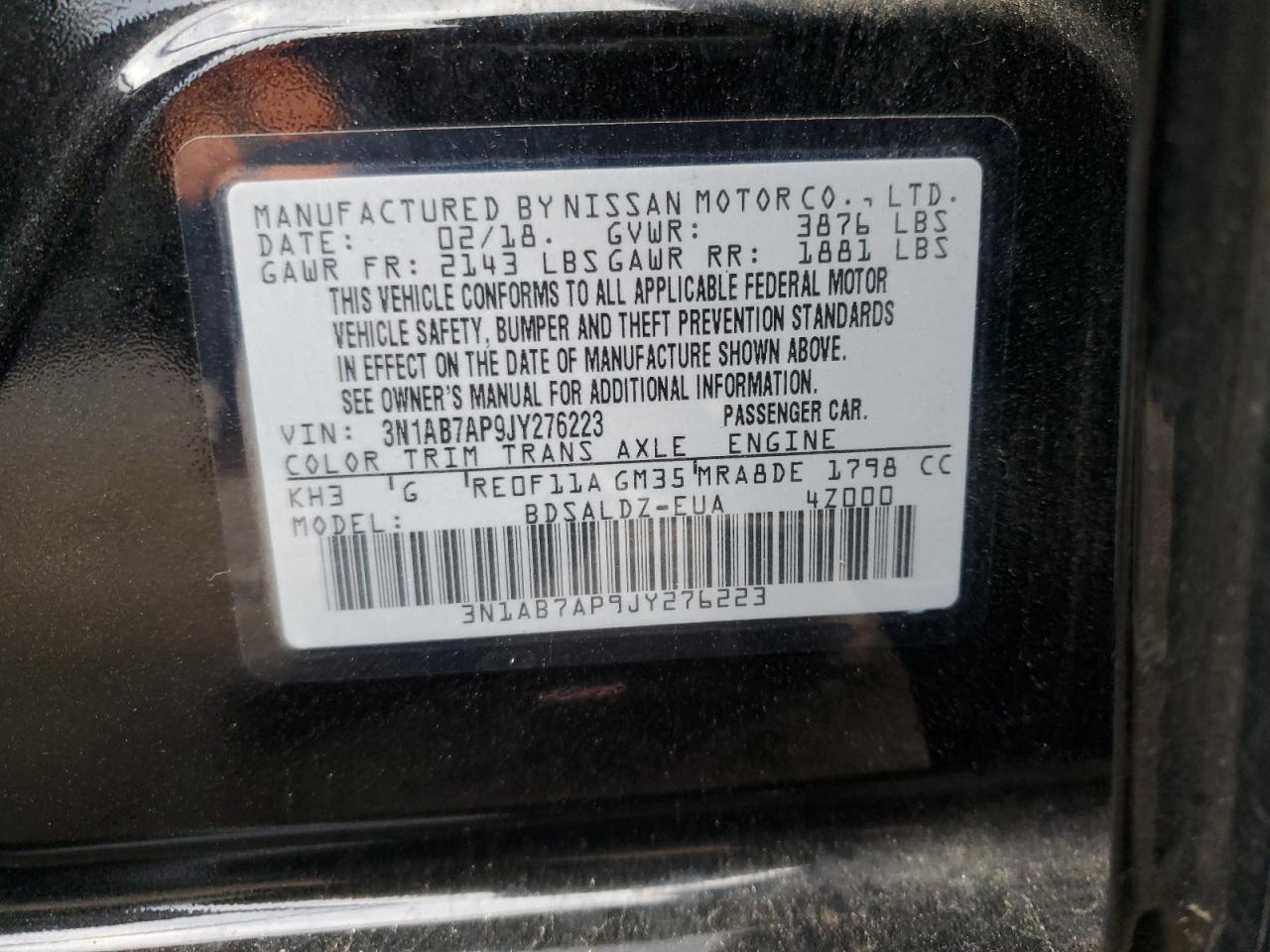 2018 Nissan Sentra - Image 15