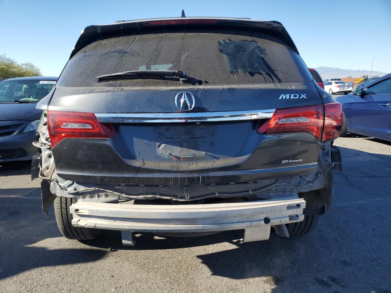 VIN 5FRYD4H41EB027396 2014 ACURA MDX no.6