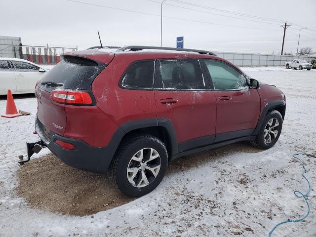  JEEP CHEROKEE 2017 Червоний