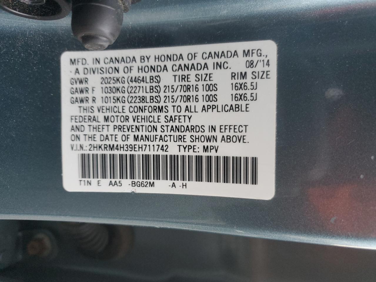 2014 Honda CR-V - Image 14