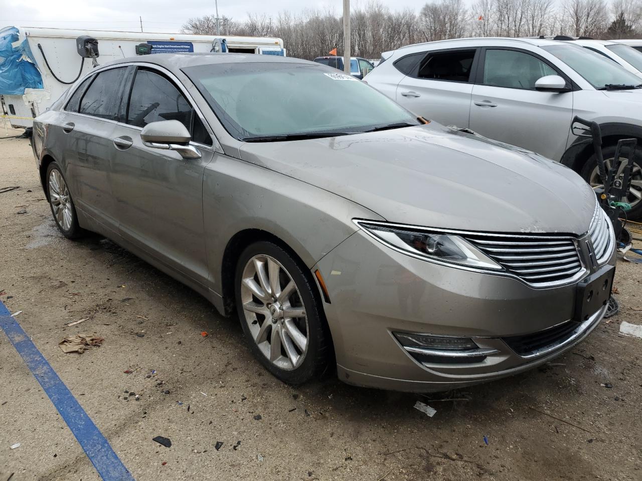 VIN 3LN6L2G95FR610496 2015 LINCOLN MKZ no.4