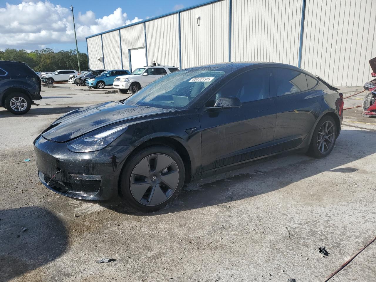 VIN 5YJ3E1EA2MF093844 2021 TESLA MODEL 3 no.1