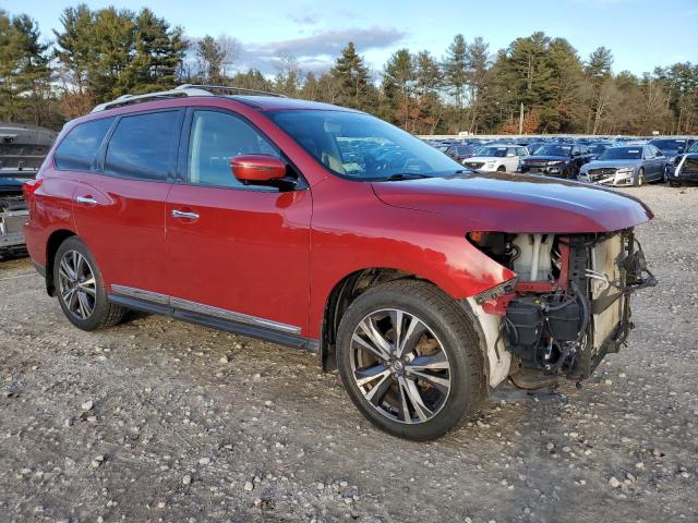  NISSAN PATHFINDER 2017 Czerwony