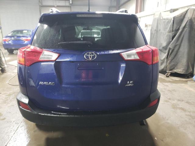  TOYOTA RAV4 2014 Синий