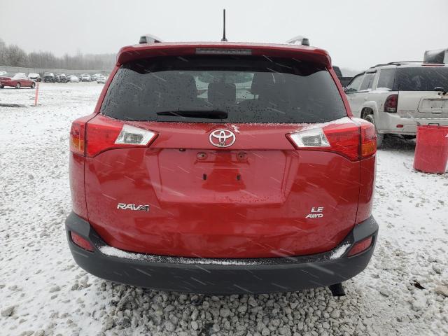  TOYOTA RAV4 2013 Красный