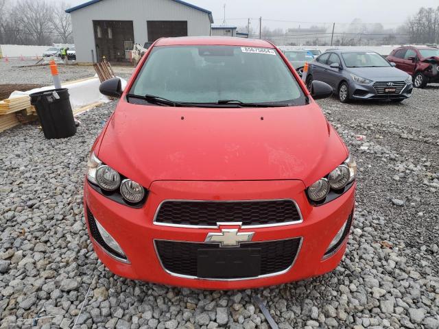  CHEVROLET SONIC 2015 Червоний