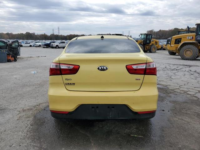  KIA RIO 2016 Желтый