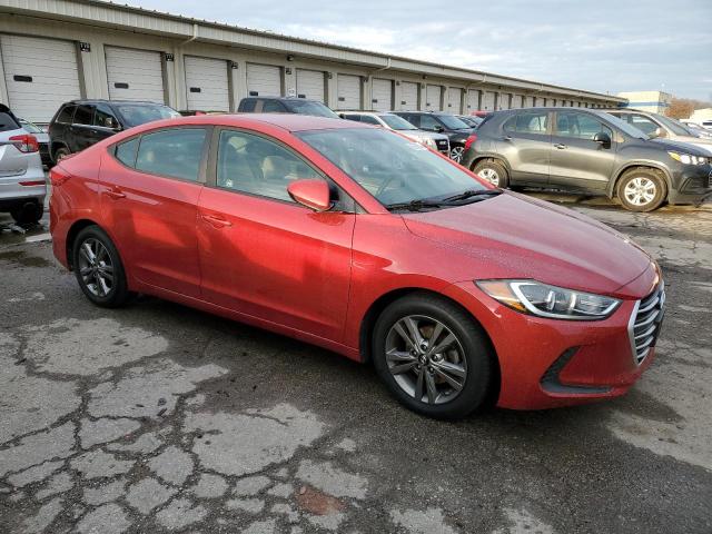 Sedans HYUNDAI ELANTRA 2017 Red