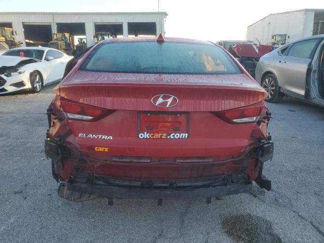  HYUNDAI ELANTRA 2018 Red