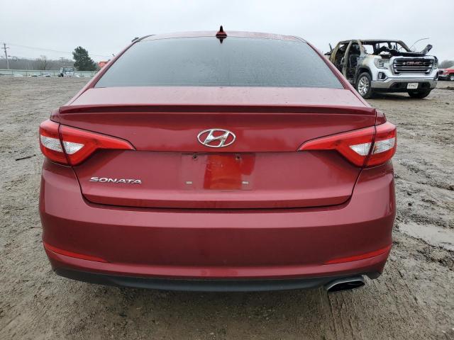 Sedans HYUNDAI SONATA 2015 Red