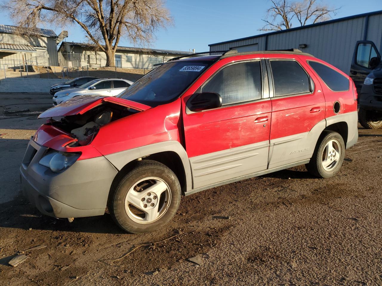 2001 Pontiac Aztek VIN: 3G7DA03E61S503126 Lot: 83659894