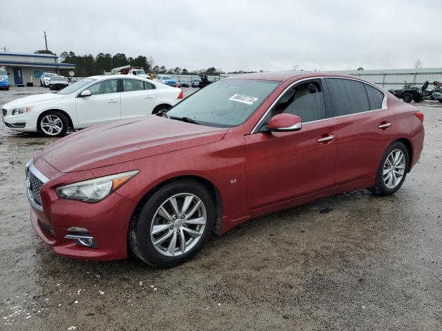  INFINITI Q50 2014 Бургунді