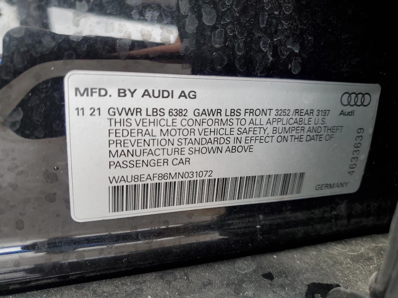 2021 Audi A8 - Image 12