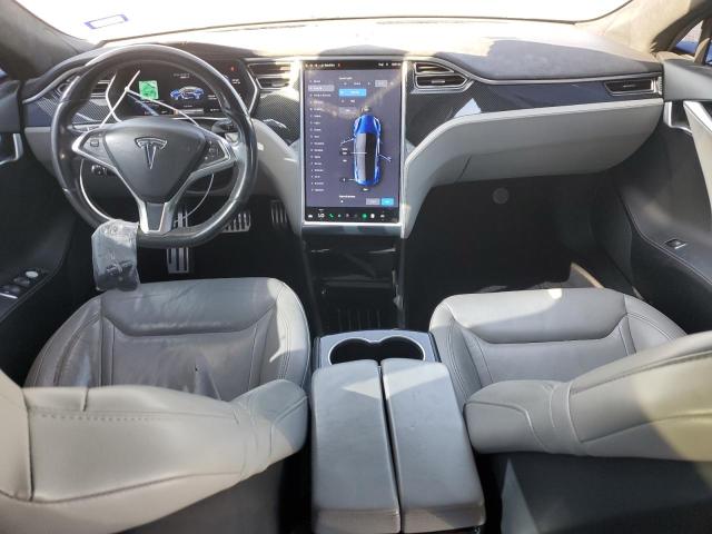 Хетчбеки TESLA MODEL S 2015 Синій