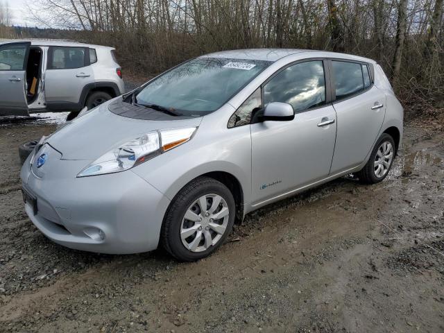  NISSAN LEAF 2013 Srebrny