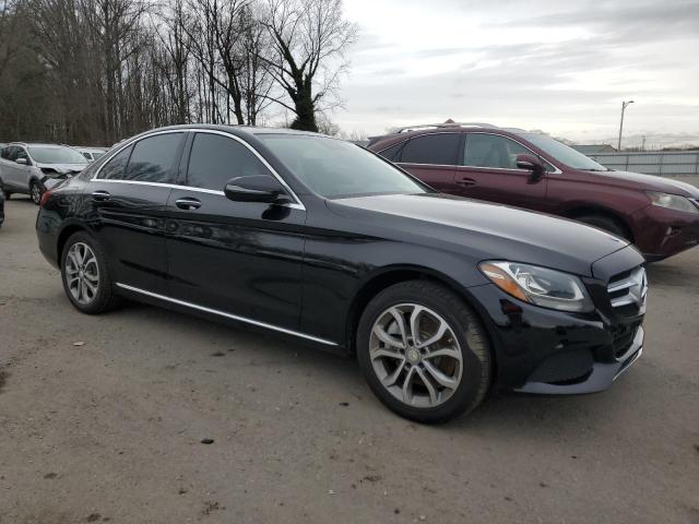  MERCEDES-BENZ C-CLASS 2016 Чорний