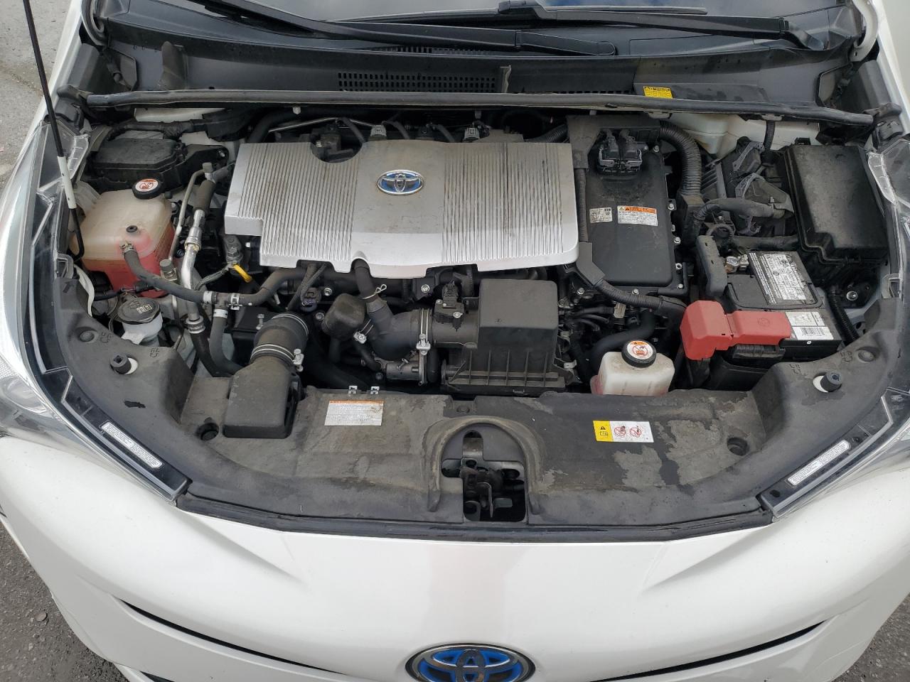 VIN JTDKARFU9G3027761 2016 TOYOTA PRIUS no.11