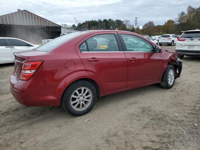  CHEVROLET SONIC 2017 Czerwony