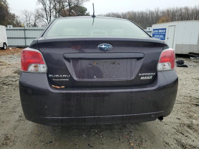  SUBARU IMPREZA 2012 Maroon