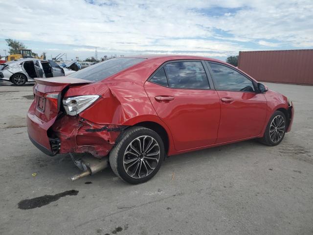  TOYOTA COROLLA 2015 Red