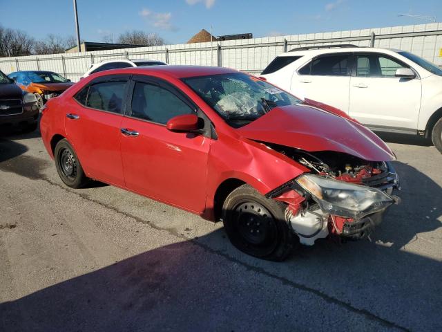  TOYOTA COROLLA 2016 Red