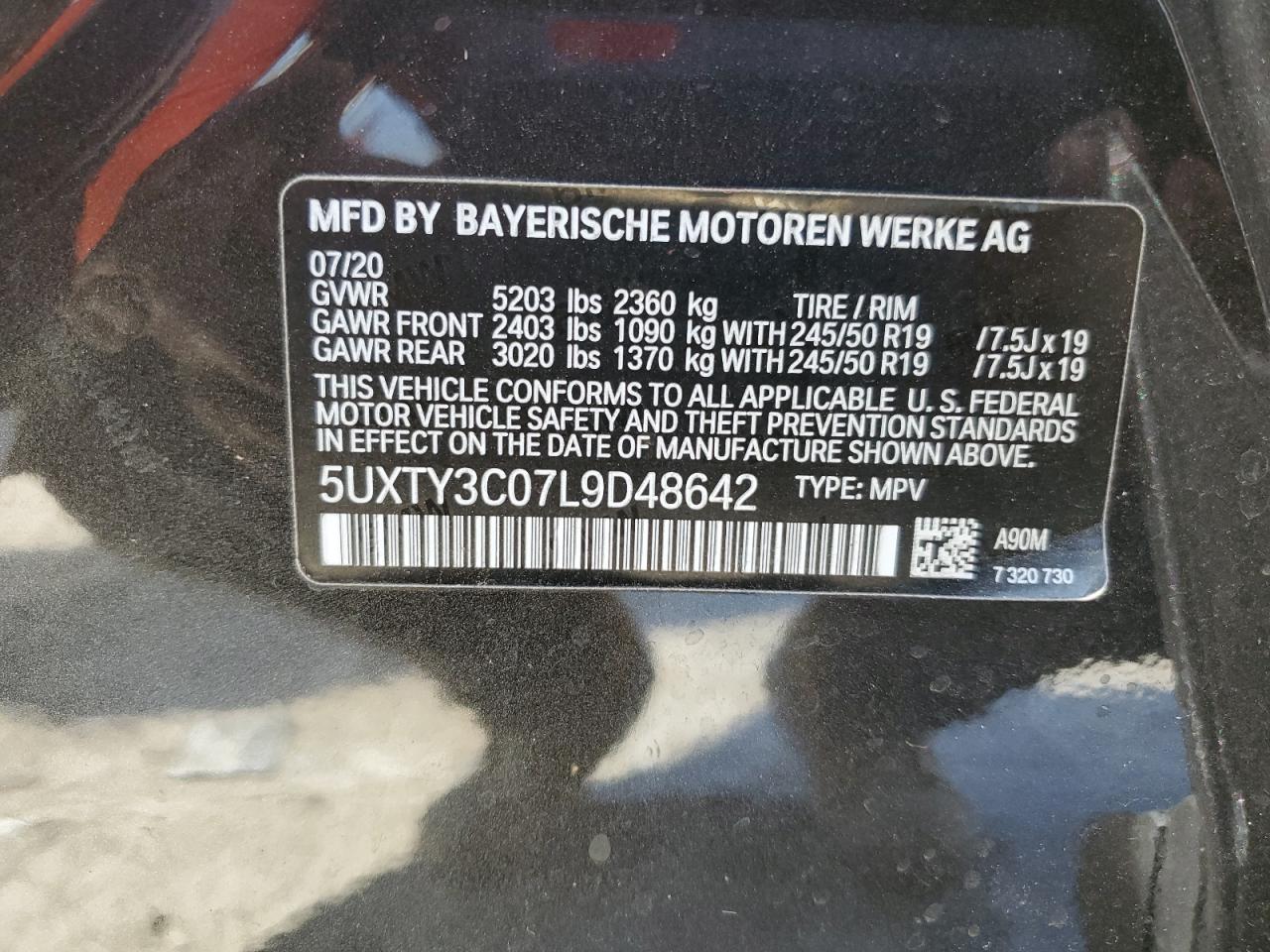 2020 BMW X3 - Image 14