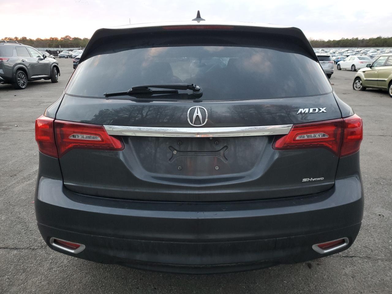 VIN 5FRYD4H27GB058945 2016 ACURA MDX no.6