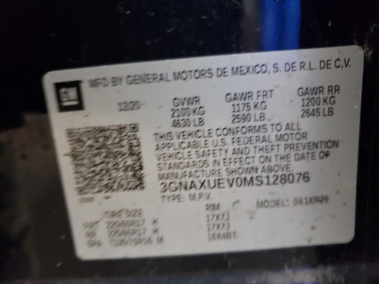 2021 Chevrolet Equinox - Image 12